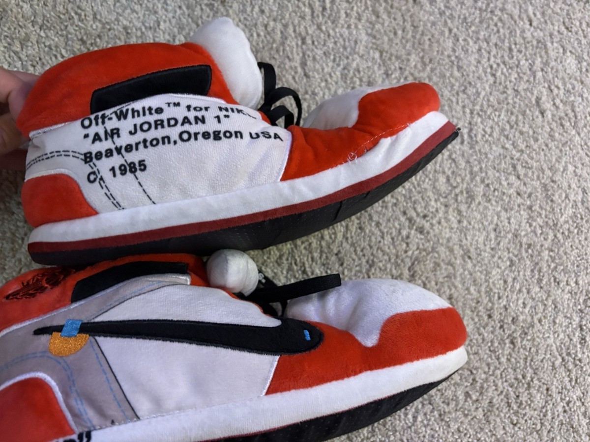 jordan 1 off white slippers