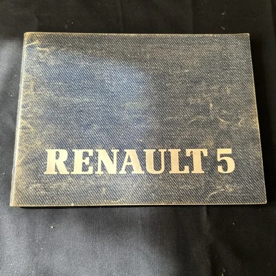 Libretto Uso e Manutenzione RENAULT 5 - Ed. Italiana - Immagine 1 di 4