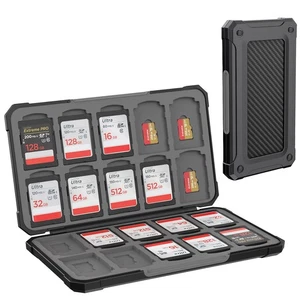 Memory Card Case for SD/TF Cards,Portable SD Card Holder Storage Case Compati... - Picture 1 of 7