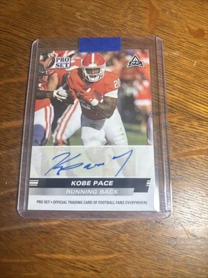 2022 Leaf Pro Set Draft - Autographs Kobe Pace #PSA-KP1 (AU, RC) - Image 1 of 2