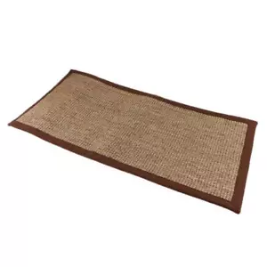 Natural Fiber Collection Sisal Runners Area Rug Mat C Coffee Edge 60x120cm - Picture 1 of 12