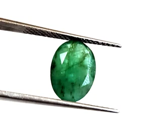 Natural Emerald Ring Size Oval Cut Loose Gemstone 8.50x11.70 MM 2.90 CT - Picture 1 of 7