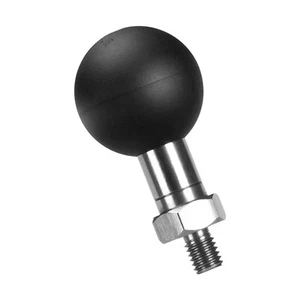 FANAUE M6 1" Ball Adapter Compatible with RAM Mount B Size Double Socket Arm - Picture 1 of 9