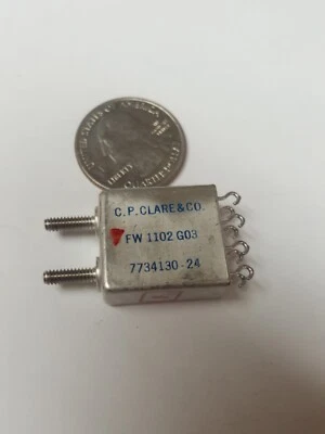 CP Clare Sealed Relay 8 pin   FW1102G03    7734130-24    2-7124   B3 - Image 1 of 4