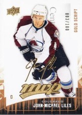 2009-10 Upper Deck MVP Gold Script #223 John-Michael Liles