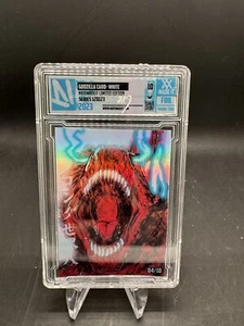 Nate Made It White Godzilla Foil Card 4/10 Limited Edition Slab 2023 - Picture 1 of 2