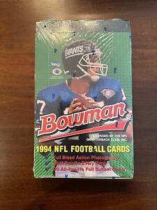 1994 Bowman NFL Football 🏈 Factory Sealed Box