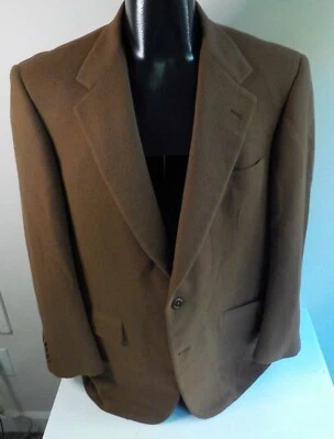 Blazer BULLOCK & JONES Southwick 2 Botones Cabello Camel Marrón Talla 40R Foto 1 de 4