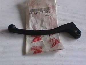 ORIGINAL HONDA SCHWARZ KUPPLUNGSHEBEL 53178-KT7-000 CBR250F NS125F NS125R NT650 CMX + - Bild 1 von 1