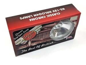 Stainless steel 5" fog lights for classic Mini, New with SS brackets Y8047 - Picture 1 of 3