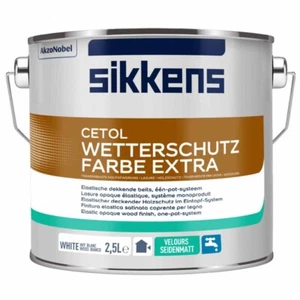 Pintura de protección contra la intemperie protección de madera pintura Sikkens Cetol 10L blanco  - Imagen 1 de 1