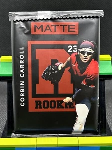 2023 Wild Card Matte CORBIN CARROLL Rookie Pack Guaranteed #200 Or Less RC NEW - Picture 1 of 2