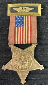A NICE GAR -GRAND ARMY OF THE REPUBLIC 1861-1865 CIVIL WAR VETERAN MEDAL - Picture 1 of 7