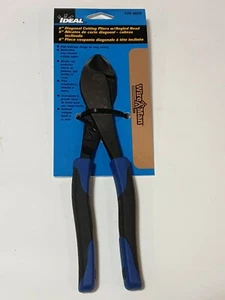 ideal 8in diagonal cutting pliers angled head Cushion Grip Handles 35-4029 - Picture 1 of 4