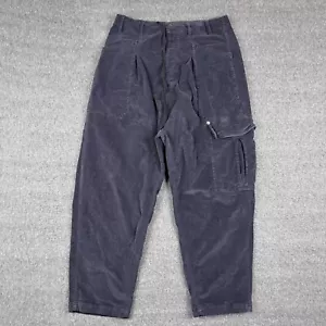 Free People Bay to Breakers pantaloni cargo donna blu piccoli gamba larga a botte - Foto 1 di 9