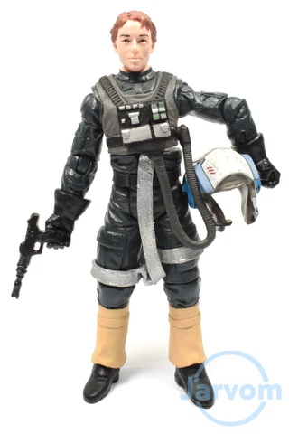 Star Wars Legacy Battle Over Endor Rebel A-Wing Pilot Sila Kott Loose Complete Cover