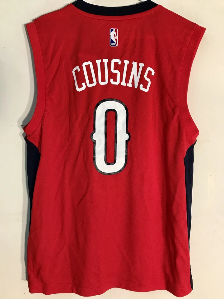 Adidas NBA Jersey New Orleans Pelicans DeMarcus Cousins Red sz S - Image 1 of 1