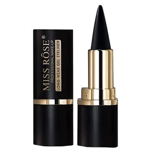 MISS ROSE M Gel/Cream Eyeliner Tool Smudge Proof Matte Black Eye-liner Pencil - Picture 1 of 8
