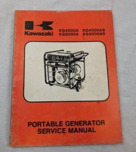 Kawasaki generator KG4000/5000 service manual - Picture 1 of 2