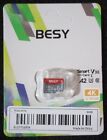 BESY 64GB Class 10 V30 A2 UHS Ⅰ Memory Card 64 gb dimensions of microSD reformat