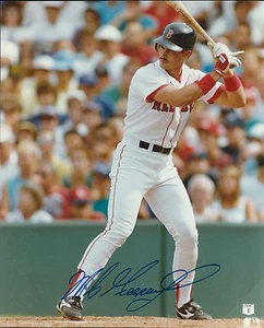 AUTOGRAPHED 8x10 MIKE GREENWELL  Boston Red Sox Photo W/COA  - Picture 1 of 1