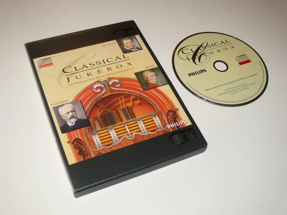 Philips CDi / CD-i ~ Jukebox clásico ~ en estuche de DVD ~ (Ref: RC) Foto 1 de 1