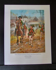 Don Troiani - Hesse-Cassel Corps Field Jaegers -  Revolutionary War - Mint - Picture 1 of 8
