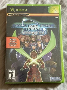 Phantasy Star Online Episode I & II Microsoft Xbox 2003 Brand New Sealed Sega - Picture 1 of 2