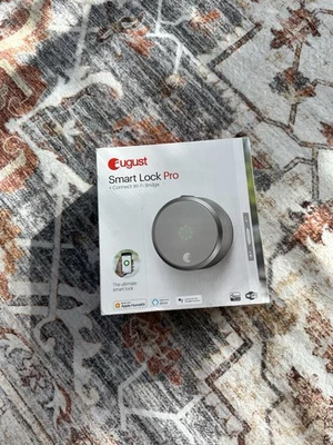 August Smart Lock Pro - Plateado (AUGSL03C02S03) Nuevo Foto 1 de 3
