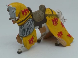 Figurine PVC PLASTIQUE CHEVALIER CHEVAL MOYEN AGE A2 - Picture 1 of 8