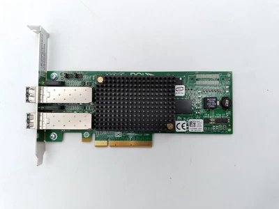 Dell Emulex LPE12002 Dual-Port 8GB SFP Host Bus Adapter Dell P/N: 0C856M - Image 1 of 4