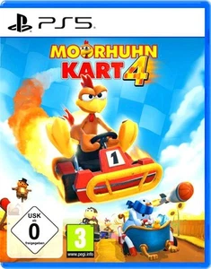 Moorhuhn Kart 4 - PS5 / PlayStation 5 - Neu & OVP - Deutsche Version - Bild 1 von 7