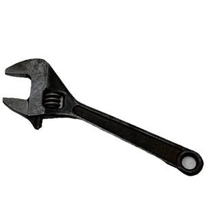 Vintage PROTO 4" Adjustable Wrench Forged Steel 704 SL 100mm Clik-Stop - Imagen 1 de 9