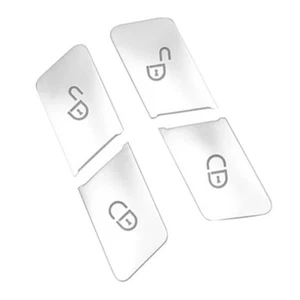 Perfect Fit 4pcs Cover Trim Set for Mercedes for Benz C E Class Door Buttons - Picture 1 of 11