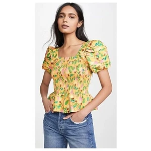 Top FARM RIO Mini Anacardo Calado en Amarillo Multi - Imagen 1 de 9