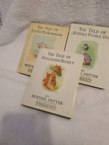 The Tale Of Benjamin Bunny,Jemima Puddle Duck And Little Pig Robinson Books - Picture 1 of 8