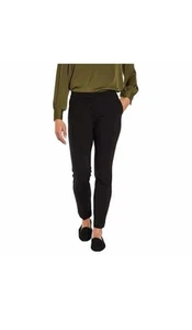 Banana Republic Women's Ponte Pants, Black, Size 8. BM - Foto 1 di 2
