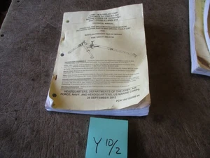 Used TM-9-1005-437-13&P for M205 Lightweight Tripod, Wrinkled Pages - Picture 1 of 1