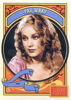 Panini Golden Age Base #45 2014 Fay Wray Foto 1 de 2