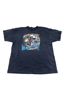 Vintage 3D Emblem Tshirt The Strong Survive Truckers Adler Grafik 90er XXL - Bild 1 von 6