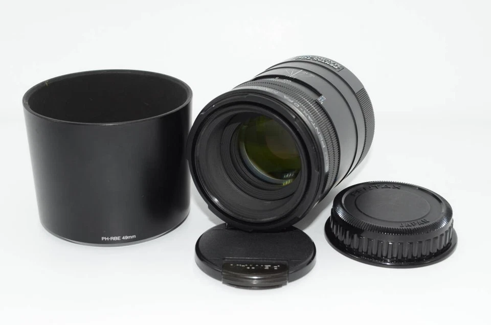 Smc Pentax-D Fa Macro 100Mm F2.8 Wr Pentax Telephoto Lens Full Size Compatible R - Image 1 of 4
