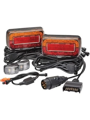 Narva Model 37 12V LED 'Plug & Play' Trailer Lamp Kit Submersible 12V (93750BL2) - image 1 of 4