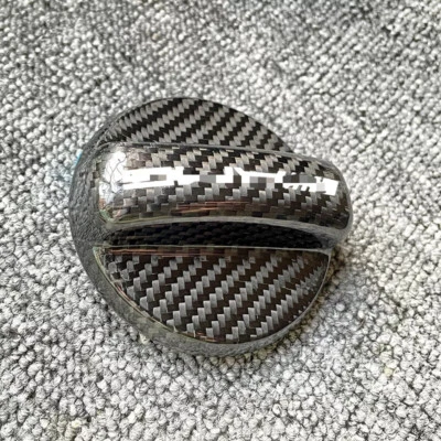 For Mercedes Benz C300 C63S E63S E55 AMG GTS Carbon Fiber Gas Fuel Cap Cover - Image 1 of 4