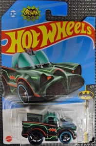 HOTWHEELS Diecast 1:64 BATMAN Series 2023 - 1/5 Classic Tooned Batmobile HKJ72 - Bild 1 von 2