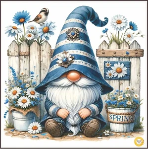 COUNTRY Gnome 1497 Chart Counted Cross Stitch Pattern Needlework - Bild 1 von 4