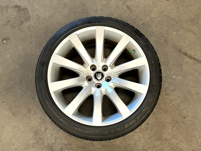⭐2007-2015 JAGUAR XK 19'' WHEEL RIM TIRE 275/35/19 9.5X19 10 SPOKE 1OEM LOT2615 — 第 1/4 张图片