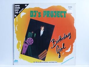 DJ's Project – 12“ Maxi – Birthday Girl / Night'n Day Records 30.104 von 1986