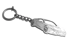 Stainless Steel Keychain 3D Car Body  Key Ring fit BMW i8 - Picture 1 of 5