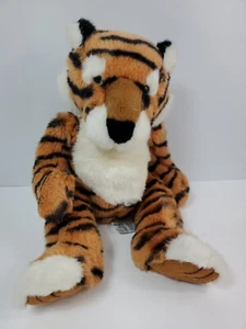 Peluche de Colección Russ Berrie COSQUILLAS El Tigre de Bengala Pesado 16" Raro Animal de Peluche - Imagen 1 de 8