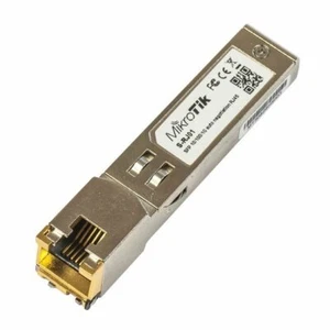 Module SFP RJ45 Cuivre 10/100/1000 MB S-RJ01 Mikrotilk Émetteur-récepteur Lan - Imagen 1 de 1
